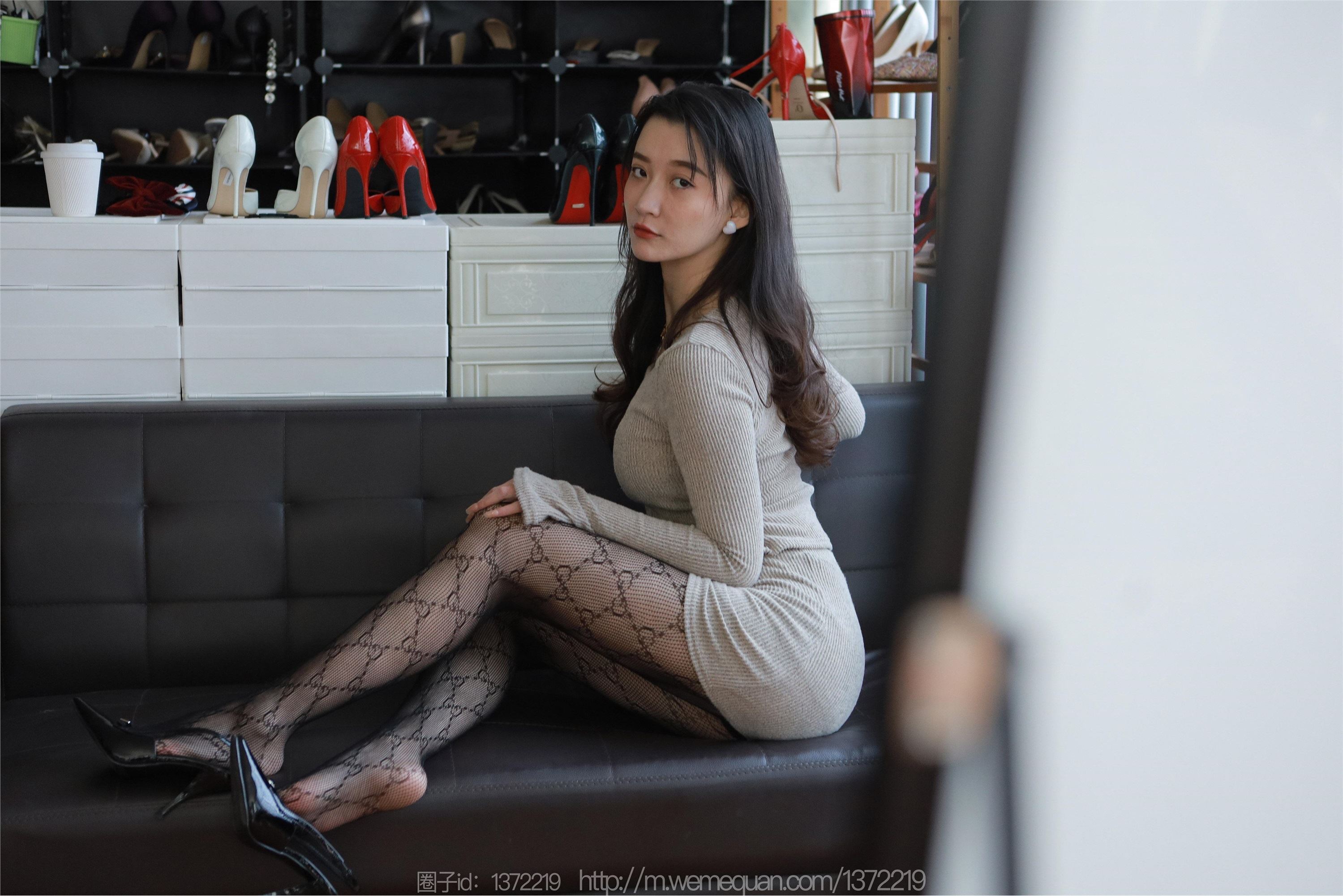 IESS异思趣向  2023.01.04 丝享家 1319 秋秋《镂空嘿丝》